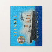 Titanic Kinder Custom Photo Persoonlijke naam Legpuzzel (Verticaal)