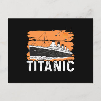 Titanic - koele zeilboot briefkaart