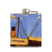 Titanic-kolf Heupfles (Achterkant)