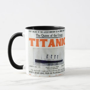 Titanic Koningin Van De Oceaan - White Star Line Mok