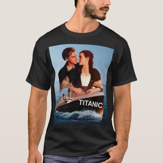 Titanic liefdesverhaal T-shirt (Voorkant)