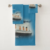 Titanic  Maritime White Star Line Ship Bad Handdoek (Insitu)
