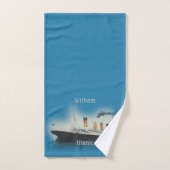 Titanic Maritime White Star Line Ship Bad Handdoek (Handdoek)