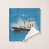 Titanic Maritime White Star Line Ship Bad Handdoek (Wasdoekje)