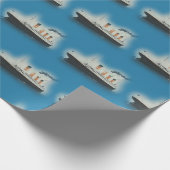 Titanic  Maritime White Star Line Ship Cadeaupapier (Hoek)