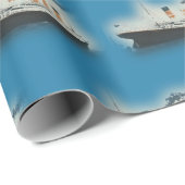 Titanic  Maritime White Star Line Ship Cadeaupapier (Rol Hoek)