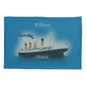 Titanic Maritime White Star Line Ship Kussensloop (Achterkant)