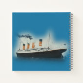 Titanic  Maritime White Star Line Ship Notitieboek (Achterkant)