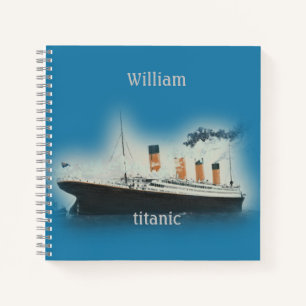 Titanic  Maritime White Star Line Ship Notitieboek
