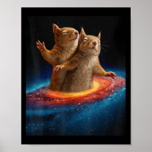 Titanic Meme Eekhoorn In Ruimte Galaxy Cadeau Voor Poster