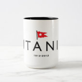 Titanic Mok 100th Year met WSL logo (Center)