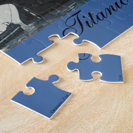 Titanic  Name Ship Legpuzzel (Zijkant)