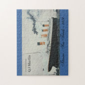 Titanic  Name Ship Legpuzzel (Verticaal)