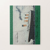 Titanic Name Ship Legpuzzel (Verticaal)