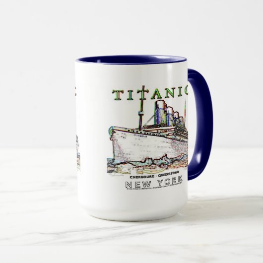 Titanic Neon (wit): Keuken: Mokken (Voorkant rechts)