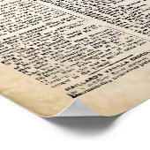 Titanic New York Tribune Newspaper Reprint Poster (Hoek)