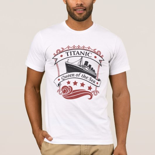 Titanic – Ocean Legend T-shirt ontwerp (Voorkant)