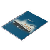  Titanic Ocean Liner Boy Zee Name Ship Notitieboek (Linkerzijde)