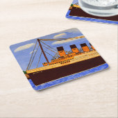 Titanic papier onderzetter (Schuin)