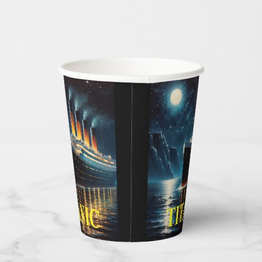 Titanic papieren beker (Rechts)