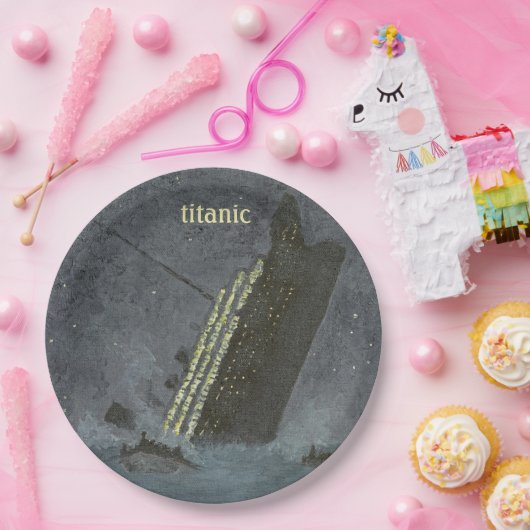 TITANIC PAPIEREN BORDJE (Feest)