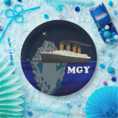 Titanic Papieren Bordje (Feest)