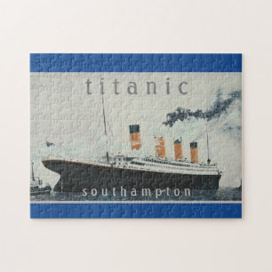 TITANIC Party Blue  White Star Line Ship Legpuzzel
