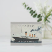TITANIC Party  White Star Line Ship Briefkaart (Staand voorkant)