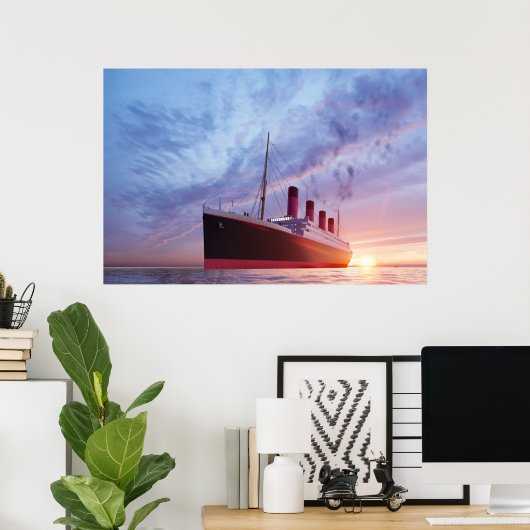 Titanic Poster (Thuiskantoor)