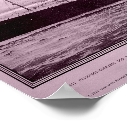 Titanic Poster (Hoek)