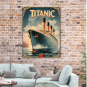 Titanic Poster -  Retro Wall Art Poster
