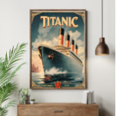 Titanic Poster -  Retro Wall Art Poster