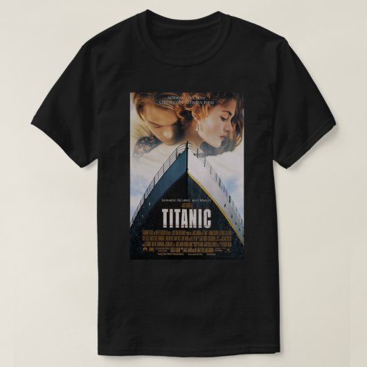 Titanic Promotie Poster T-shirt (Design voorkant)