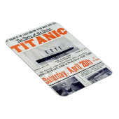 Titanic Queen of the Ocean - White Star Line Magneet (Rechterzijde)