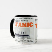 Titanic Queen of the Ocean - White Star Line Mok (Voorkant links)