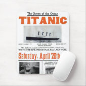 Titanic Queen of the Ocean - White Star Line Muismat (Met muis)