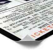 Titanic Queen of the Ocean - White Star Line Poster (Hoek)