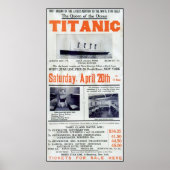 Titanic Queen of the Ocean - White Star Line Poster (Voorkant)