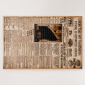 Titanic rapporteerde Sinking World News 1912 Legpuzzel (Horizontaal)