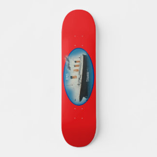 Titanic Red Maritime White Star Line Ship Persoonlijk Skateboard