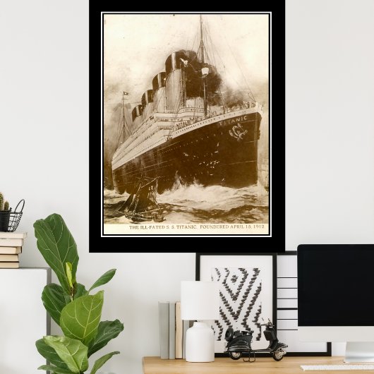 Titanic reeks the Titanic Poster (Thuiskantoor)