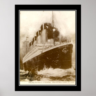 Titanic reeks the Titanic Poster