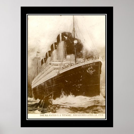 Titanic reeks the Titanic Poster (Voorkant)
