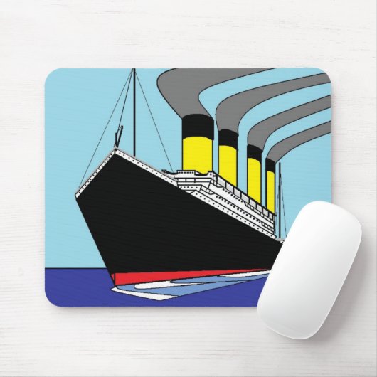 Titanic sailing mousepad muismat (Met muis)