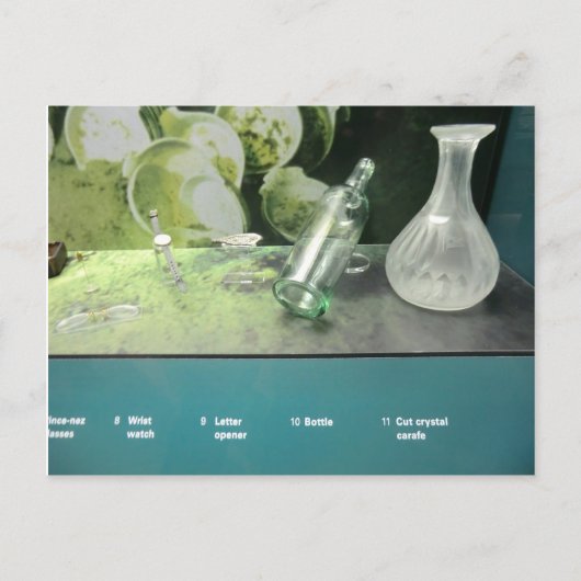 Titanic Salvaged Items Briefkaart (Voorkant)