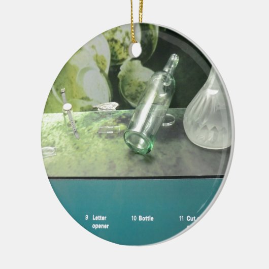 Titanic Salvaged Items Keramisch Ornament (Links)