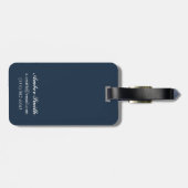 Titanic SceneWhite Star Line Bagagelabel (Achterkant horizontaal)