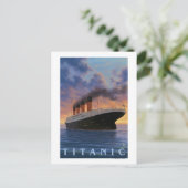 Titanic SceneWhite Star Line Briefkaart (Staand voorkant)