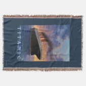 Titanic SceneWhite Star Line Deken (Voorkant)