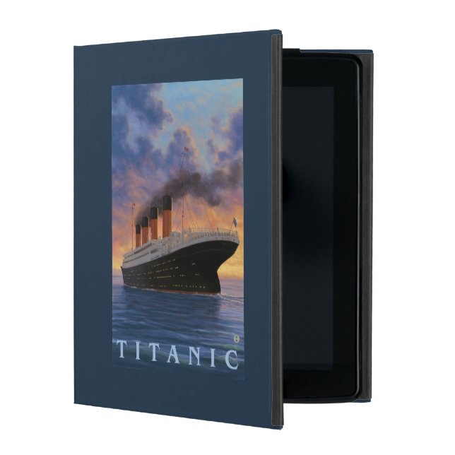 Titanic SceneWhite Star Line iPad Hoesje (Voorkant)